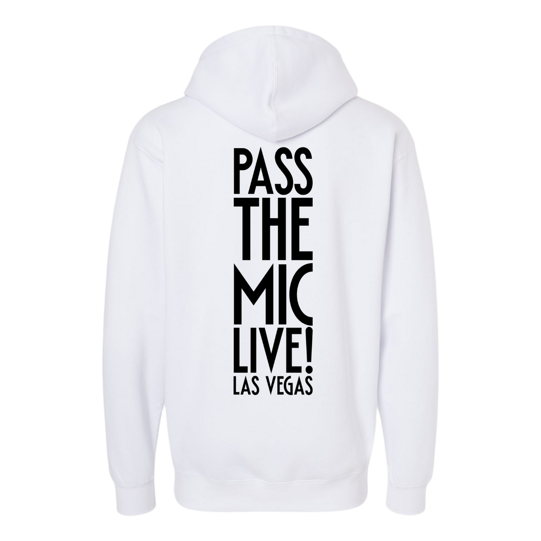 White Las Vegas Dice Hoodie