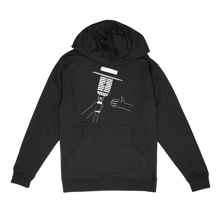 Black Pass the Mic! Hoodie